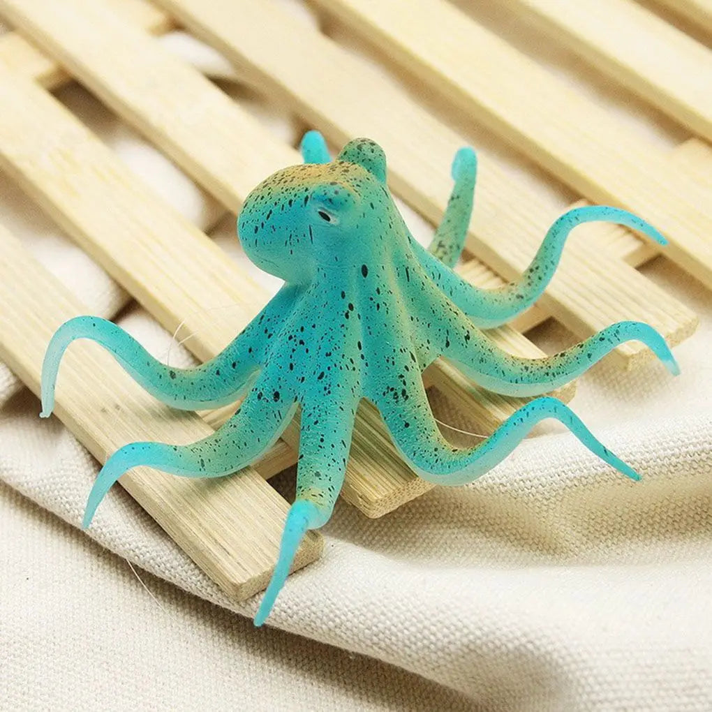 Fluorescent Octopus Ornament