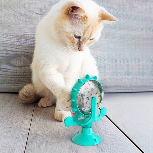 Cat  Toy 360 Rotating Windmill