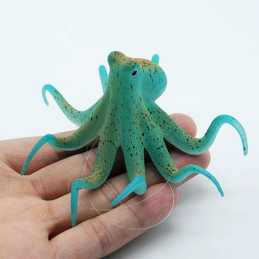 Fluorescent Octopus Ornament