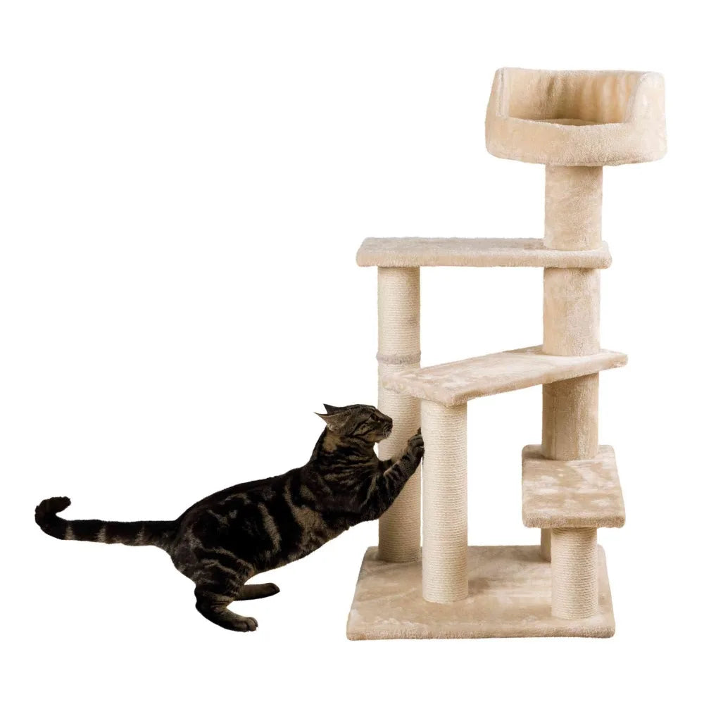 Cat tree with scratching post