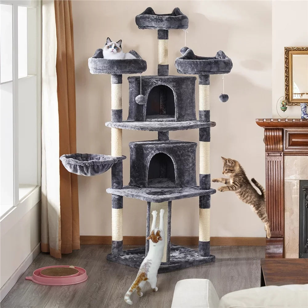 Cat Tree with Caves
