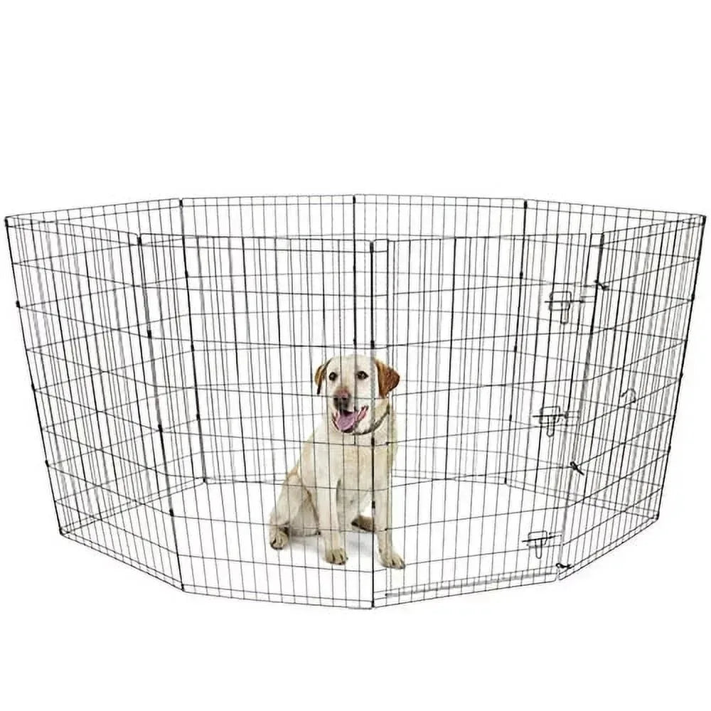 8-Panel Pet Exercise Play Pen