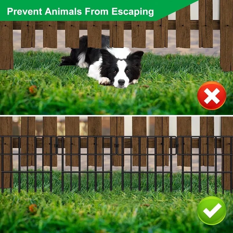 Animal Barrier Fence, No Dig Bottom - pamperedpetmarket