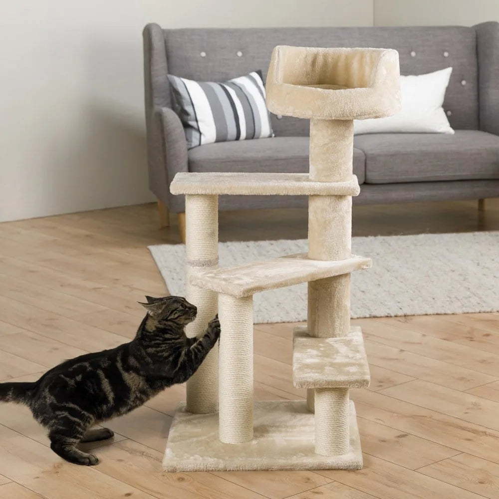 Cat tree with scratching post